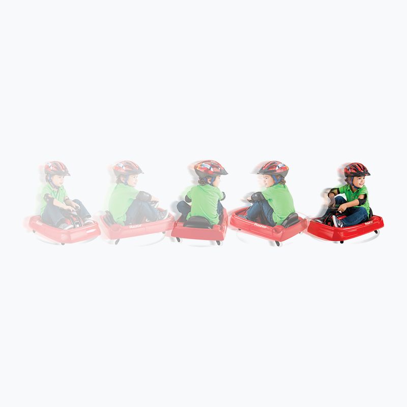 Gokart elektryczny dziecięcy Razor Lil' Crazy Cart red 8
