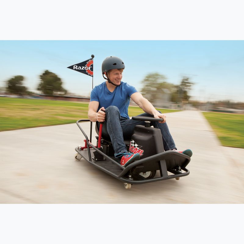 Gokart elektryczny Razor Crazy Cart XL black 7