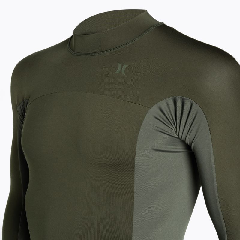 Longsleeve do pływania męski Hurley Channel Crossing Paddle Series olive 4