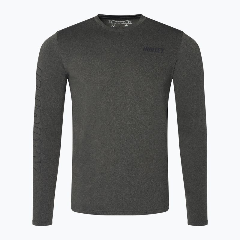 Longsleeve męski Hurley H2O-Dri Easton black heather