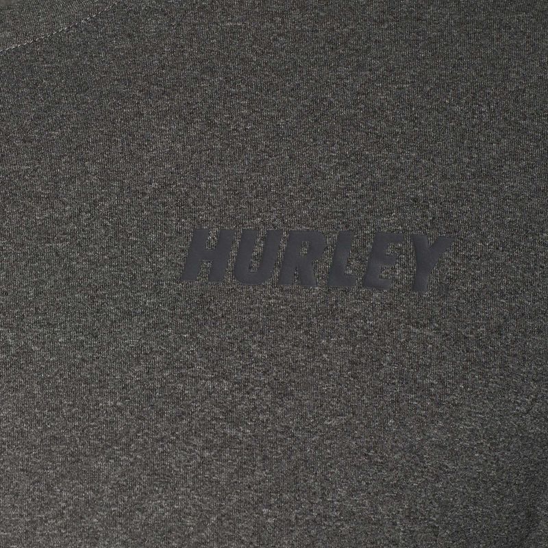 Longsleeve męski Hurley H2O-Dri Easton black heather 4