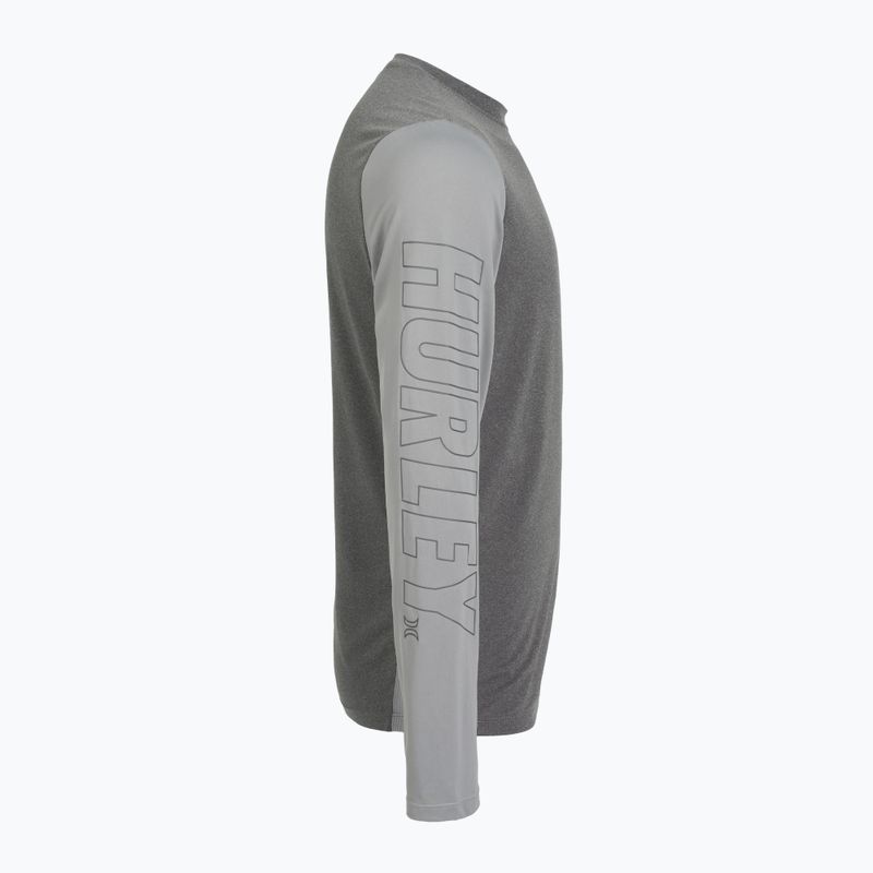 Longsleeve męski Hurley H2O-Dri Easton ion grey heather 3