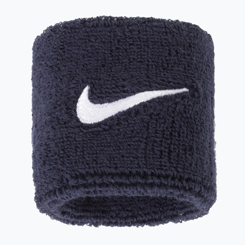 Frotki na nadgarstek Nike Swoosh Wristbands 2 szt. obsidian/white 3