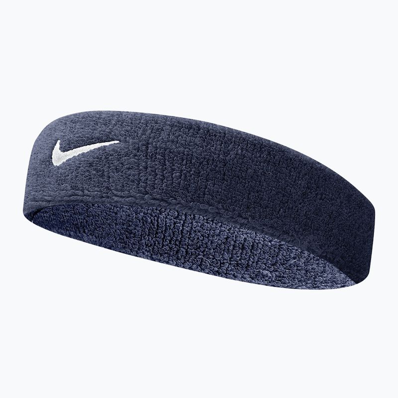 Frotka na głowę Nike Swoosh Headband obsidian/white