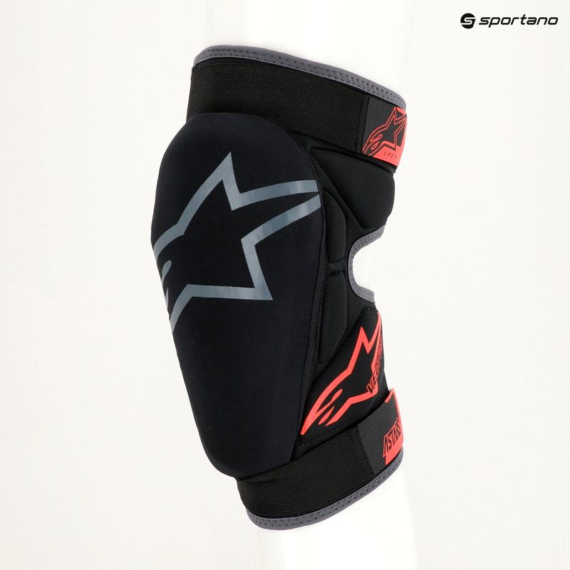 Ochraniacze rowerowe na kolana Alpinestars Vector Knee black/anthracite/red 8