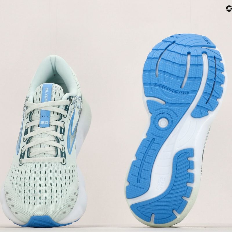Buty do biegania damskie Brooks Glycerin 20 blue glass/marina/legion blue 16