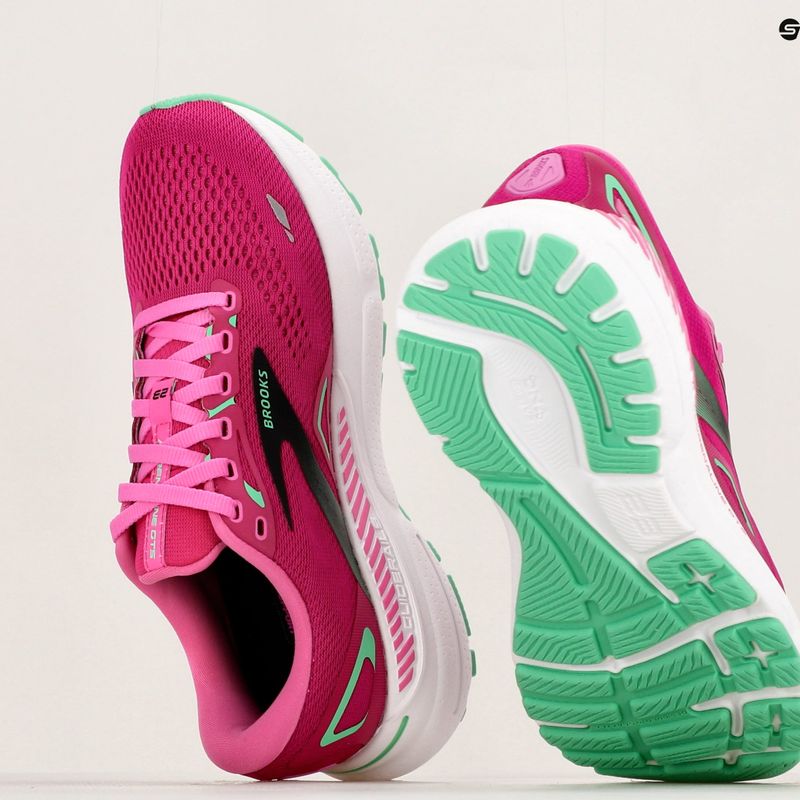 Buty do biegania damskie Brooks Adrenaline GTS 23 pink/festival fuchsia/black 23