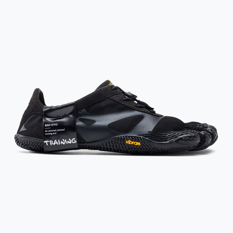 Buty barefoot męskie Vibram FiveFingers KSO Evo black 2