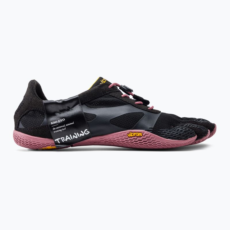 Buty barefoot damskie Vibram FiveFingers KSO Evo black/rose 2