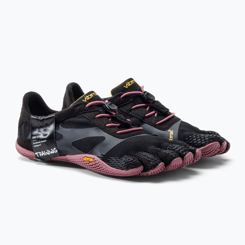 Buty barefoot damskie Vibram FiveFingers KSO Evo black/rose 5