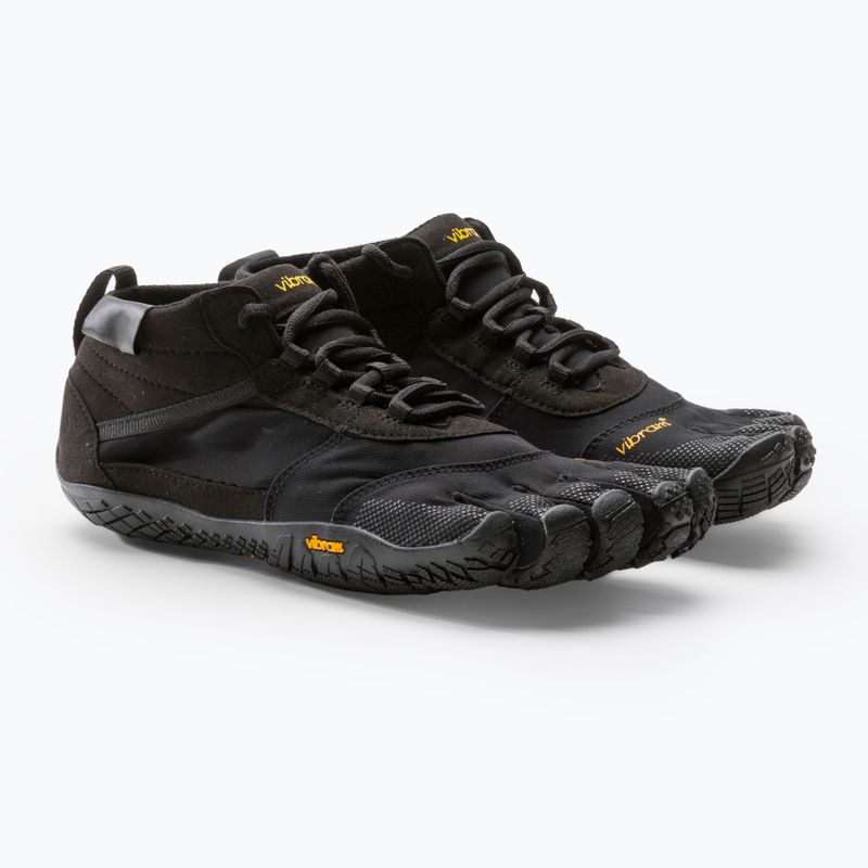 Buty barefoot męskie Vibram FiveFingers V-Trek black/black 4