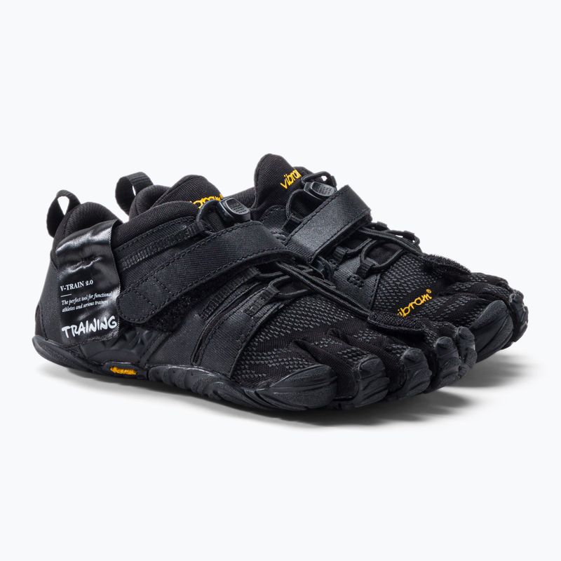 Buty barefoot damskie Vibram FiveFingers V-Train 2.0 black/black 5