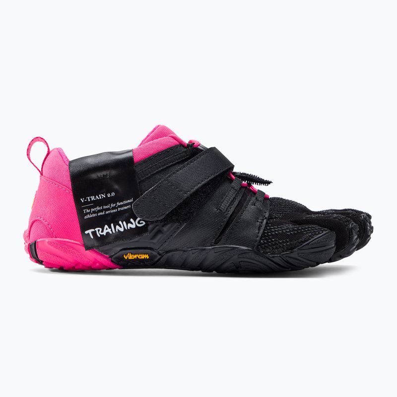 Buty barefoot damskie Vibram FiveFingers V-Train 2.0 black/pink 2