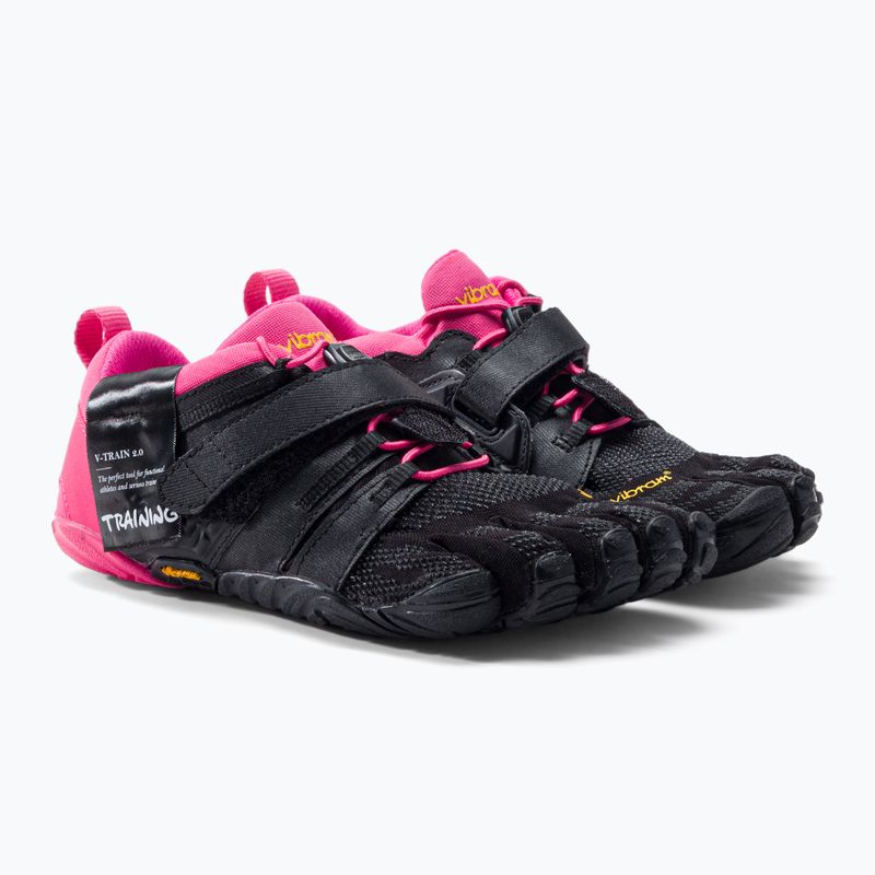 Buty barefoot damskie Vibram FiveFingers V-Train 2.0 black/pink 5
