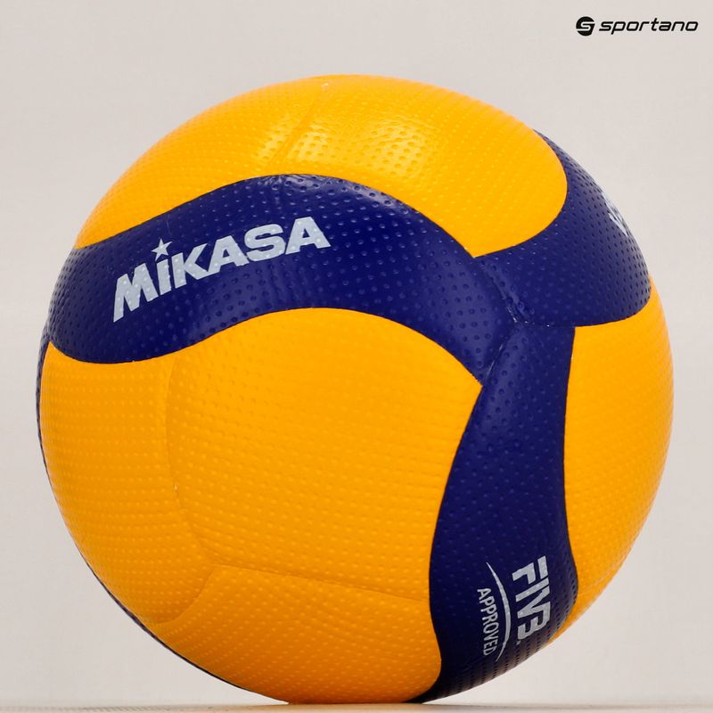 Piłka do siatkówki Mikasa V300W yellow/blue rozmiar 5 7