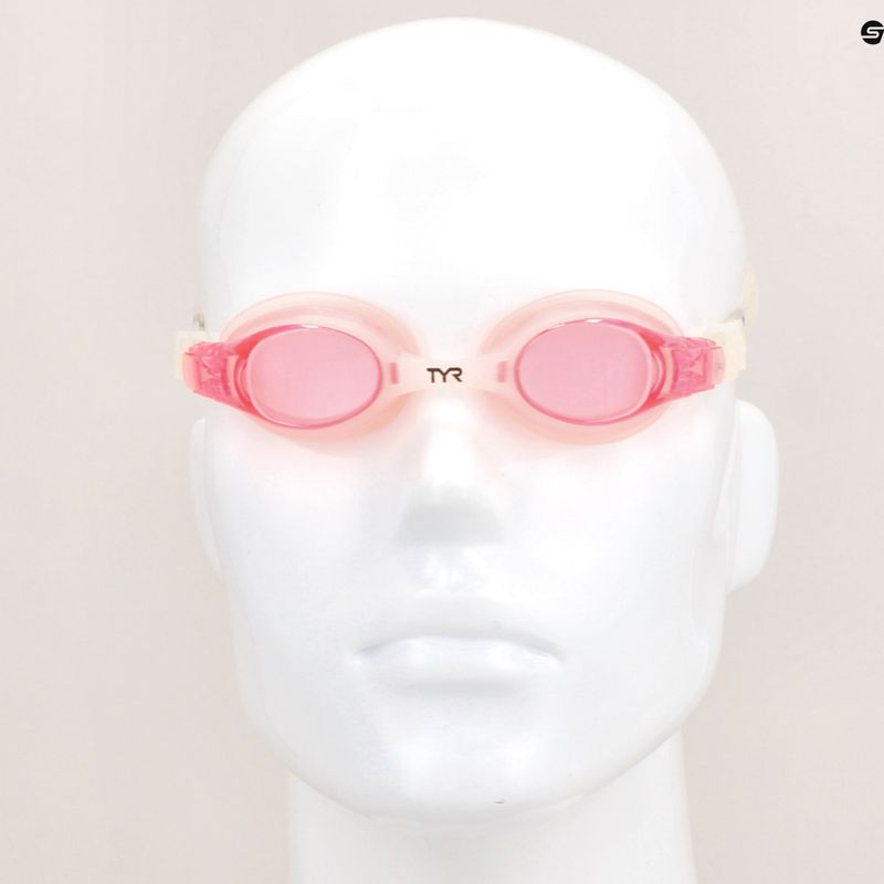Okulary do pływania dziecięce TYR Swimple rose 7