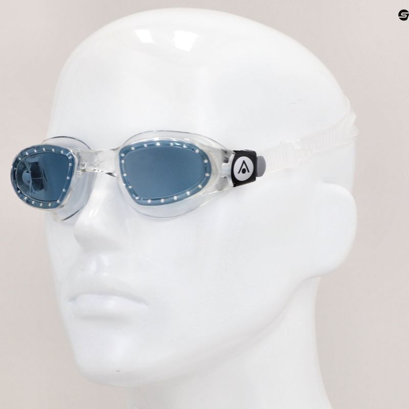 Okulary do pływania Aquasphere Mako 2 transparent/black/dark 7