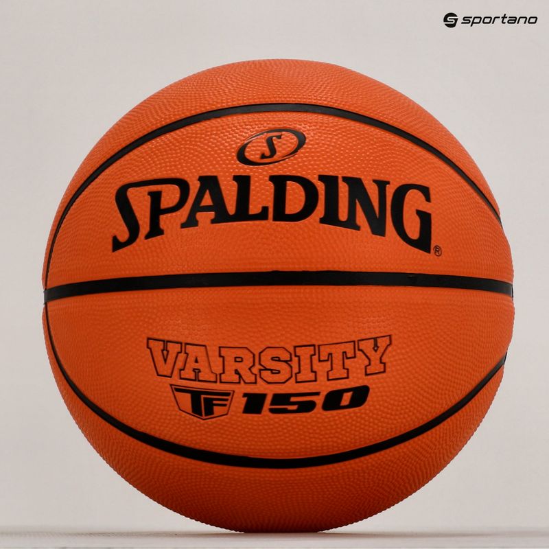 Piłka do koszykówki Spalding TF-150 Varsity pomarańczowa rozmiar 7 9