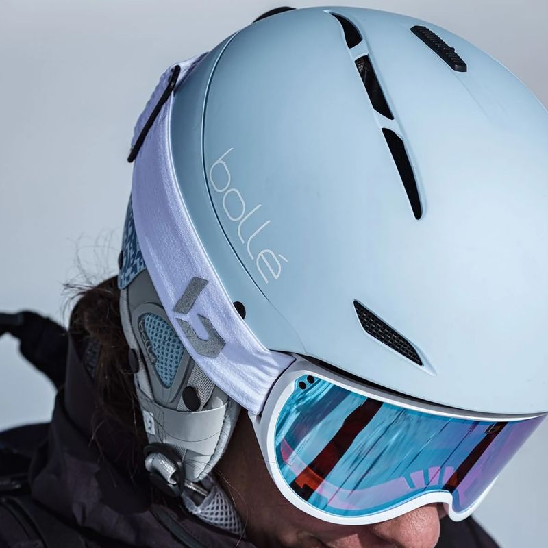 Kask narciarski Bollé Juliet powder/blue matte 7