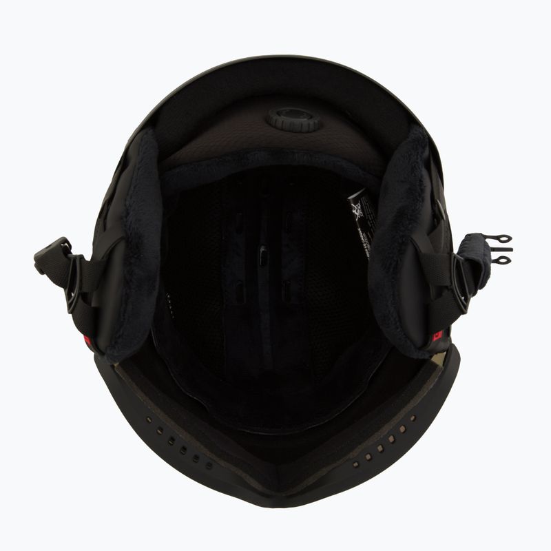 Kask narciarski Bollé Might Visor titanium red matte/brown gun 5