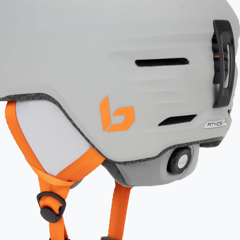 Kask narciarski dziecięcy Bollé Atmos Youth grey/orange matte 7