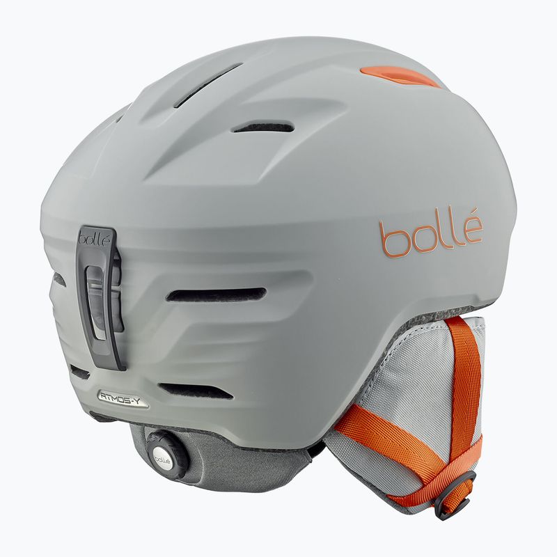 Kask narciarski dziecięcy Bollé Atmos Youth grey/orange matte 3