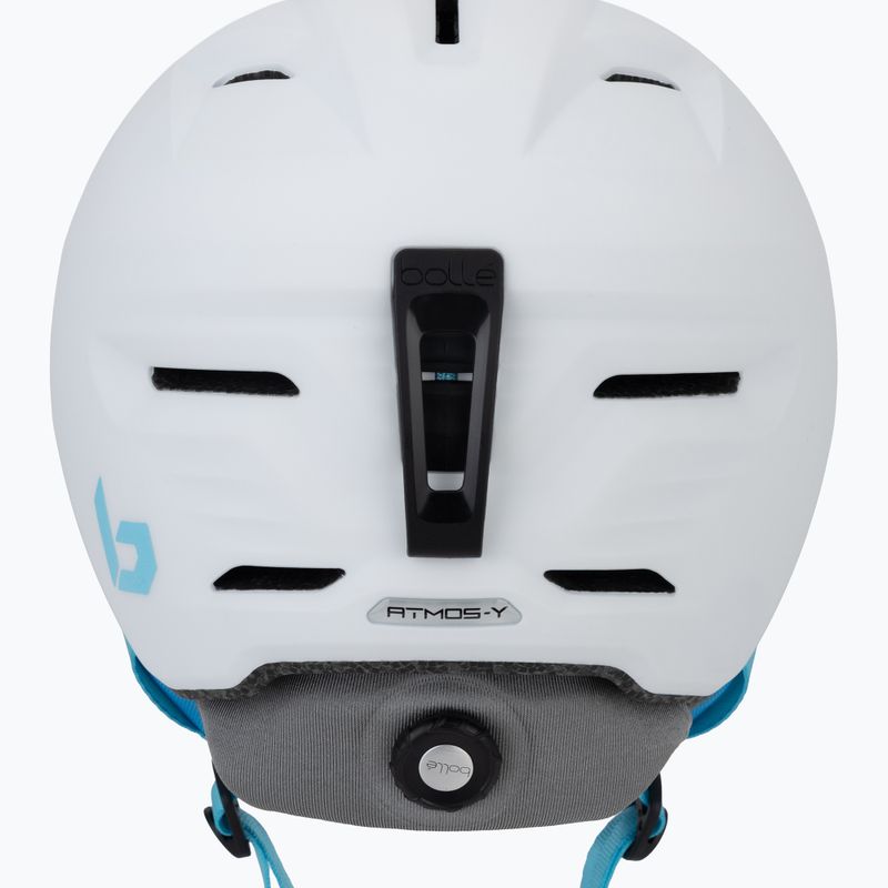 Kask narciarski dziecięcy Bollé Atmos Youth white/blue matte 8