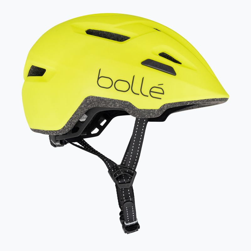 Kask rowerowy Bollé Stance Pure acid yellow matte 4