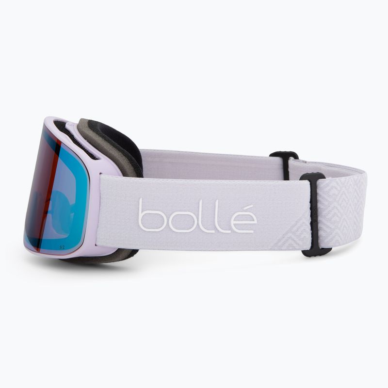 Gogle narciarskie Bollé Nevada Small pink matte/azure 4