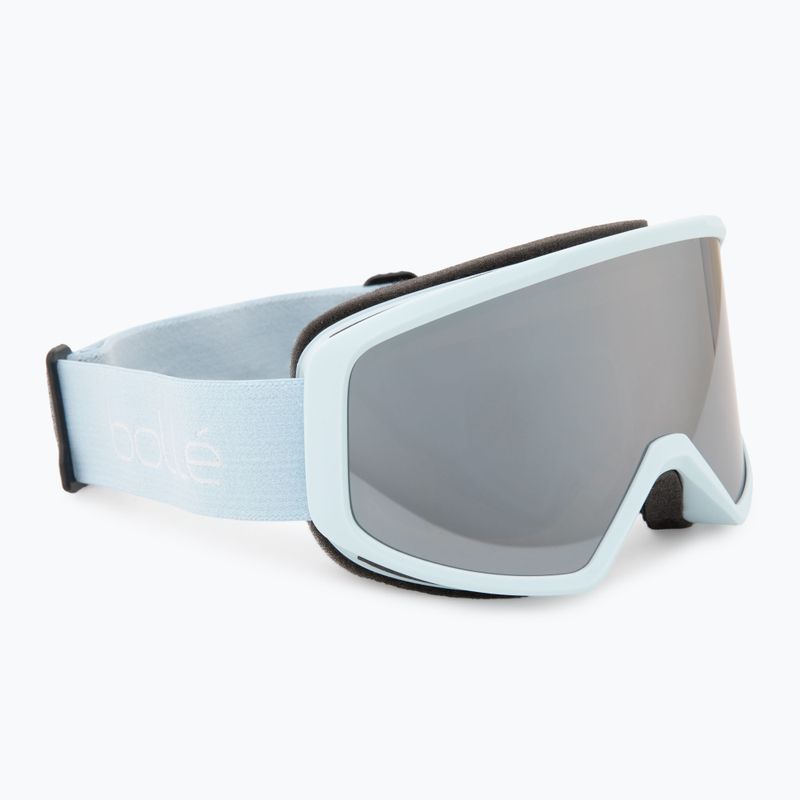 Gogle narciarskie Bollé Bedrock Plus powder blue matte/black chrome