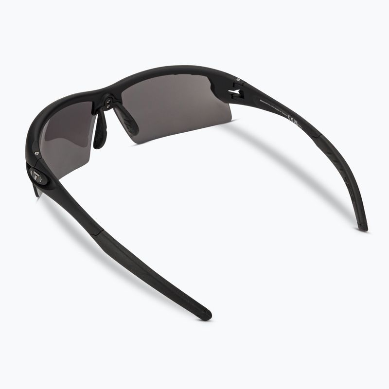 Okulary przeciwsłoneczne Tifosi Crit matte black/smoke/ac red/clear 3