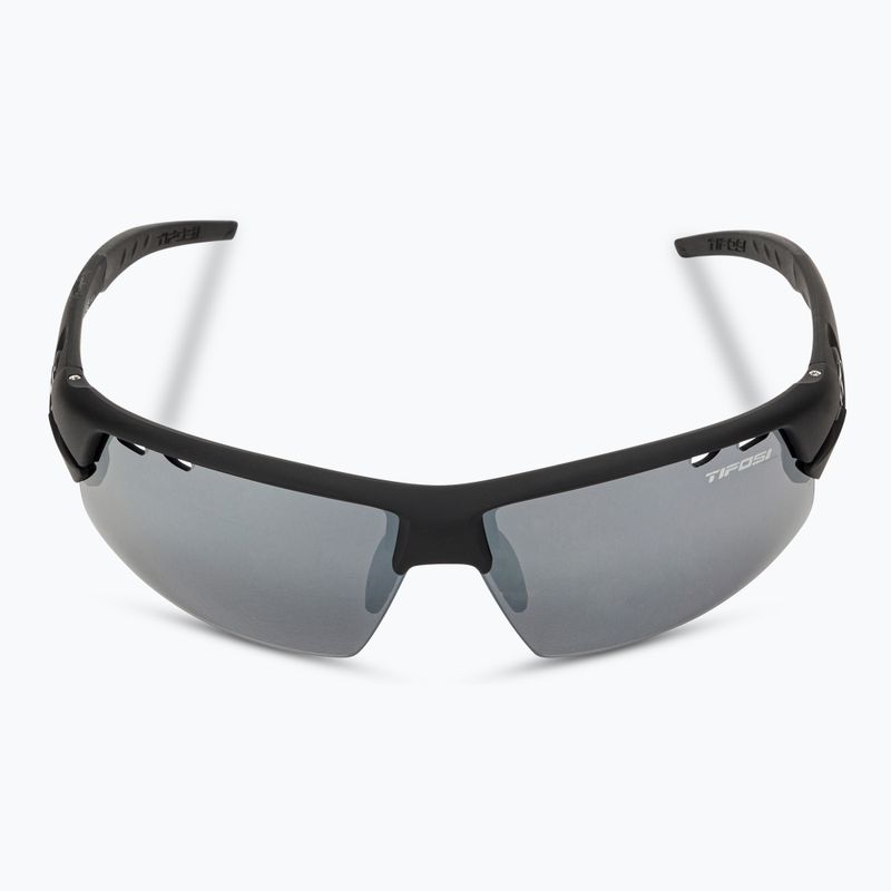 Okulary przeciwsłoneczne Tifosi Crit matte black/smoke/ac red/clear 4