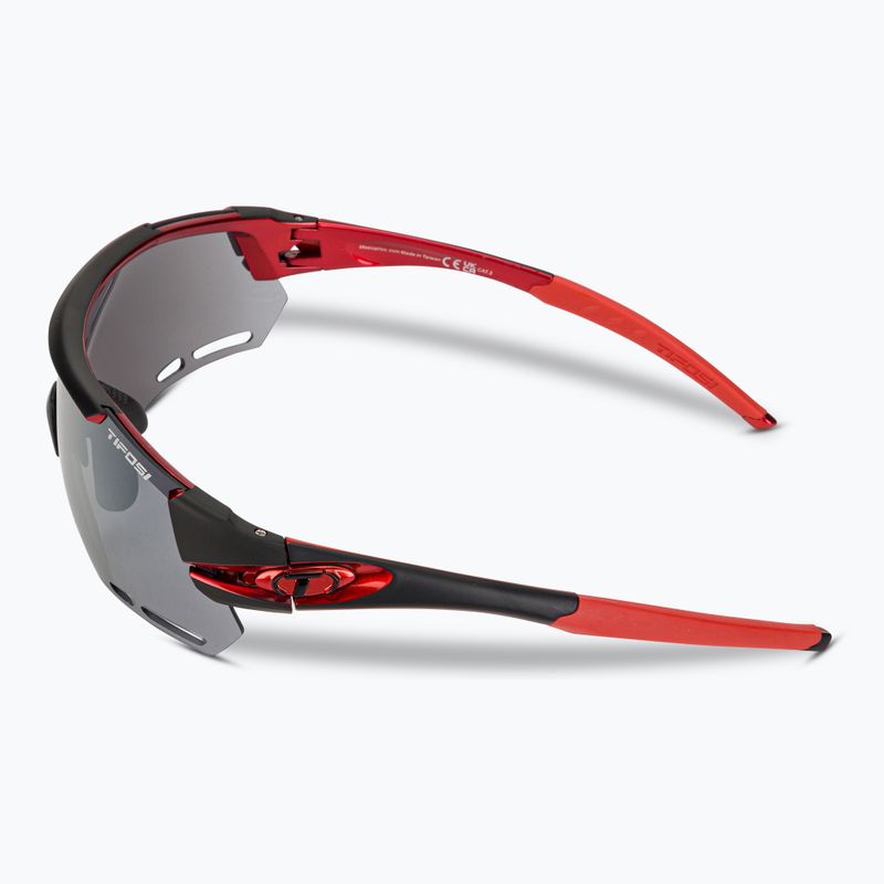 Okulary przeciwsłoneczne Tifosi Alliant black red/smoke/ac red/clear 5