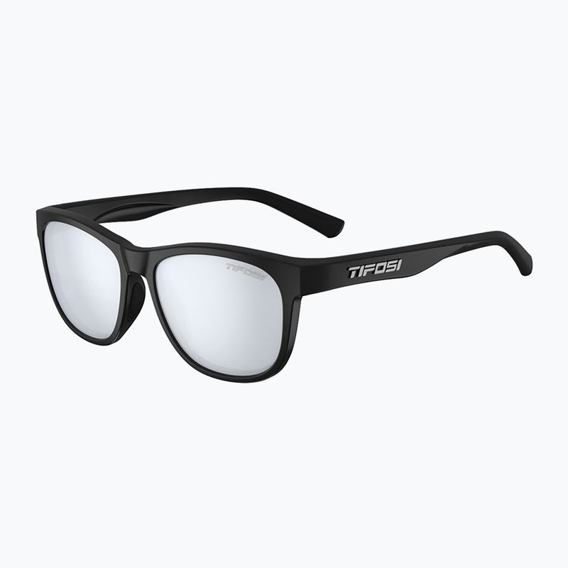 Okulary przeciwsłoneczne Tifosi Swank satin black/smoke bright blue