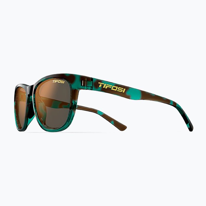 Okulary przeciwsłoneczne Tifosi Swank Polarized blue confetti/brown 4