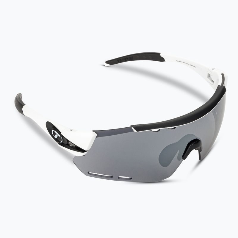 Okulary przeciwsłoneczne Tifosi Alliant white black/smoke/ac red/clear 2
