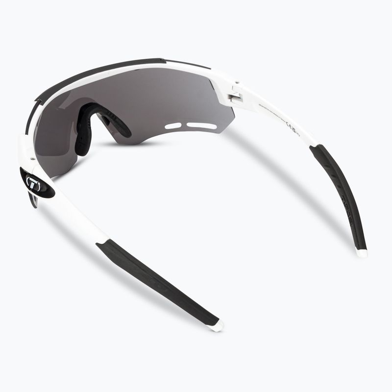 Okulary przeciwsłoneczne Tifosi Alliant white black/smoke/ac red/clear 3