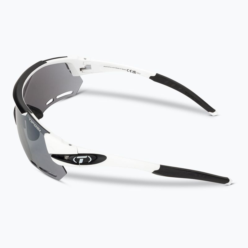 Okulary przeciwsłoneczne Tifosi Alliant white black/smoke/ac red/clear 5