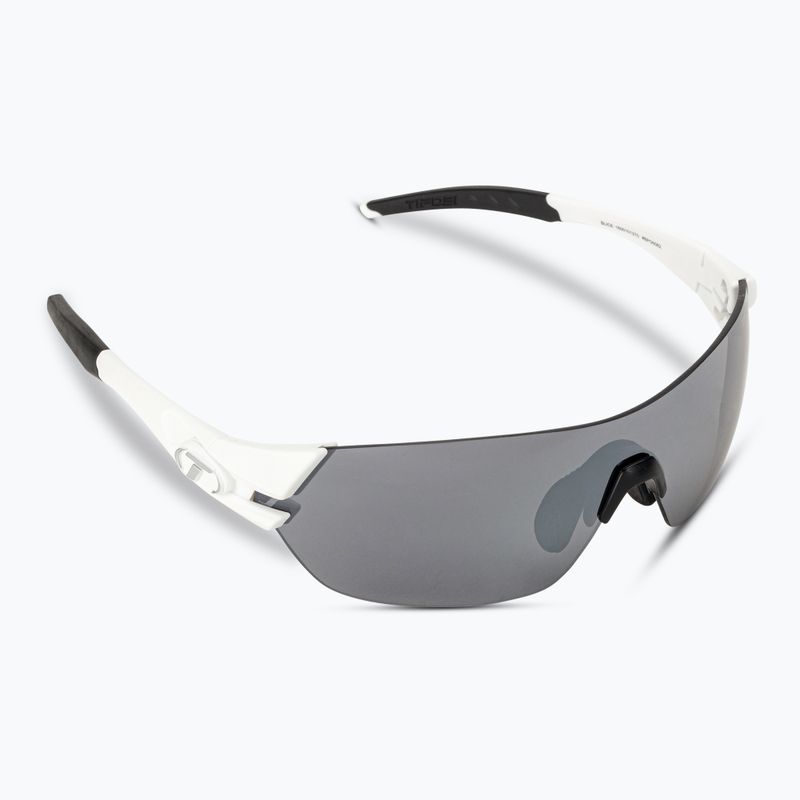 Okulary przeciwsłoneczne Tifosi Slice matte white/smoke/ac red/clear 2