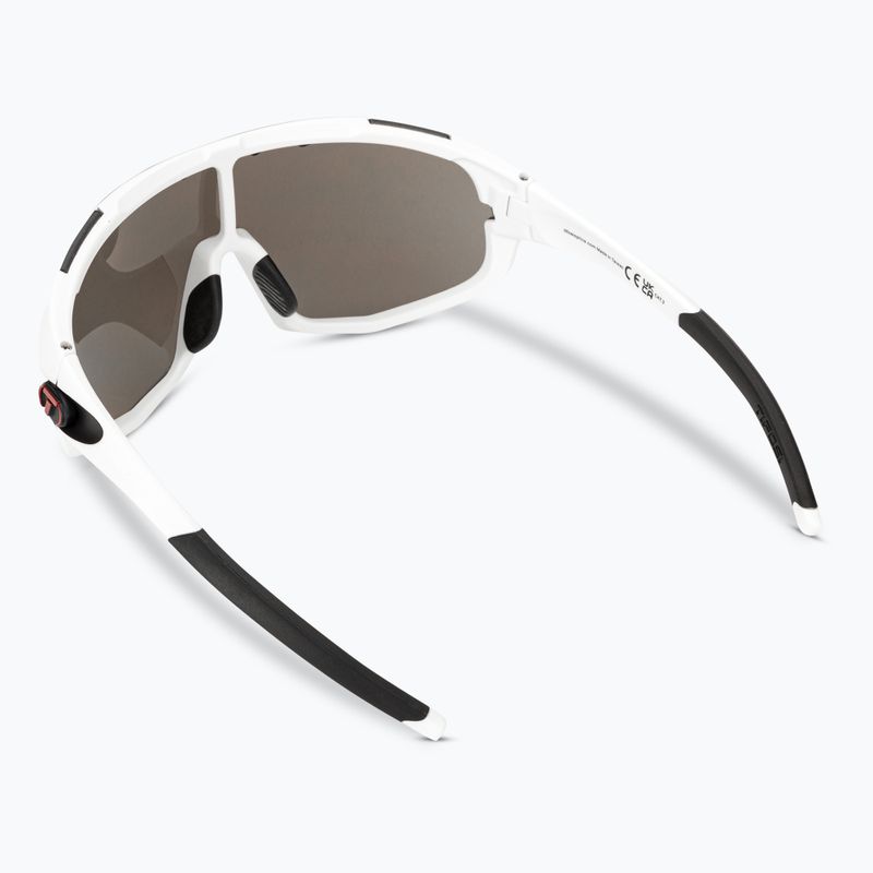 Okulary przeciwsłoneczne Tifosi Sledge matte white/smoke/ac red/clear 3