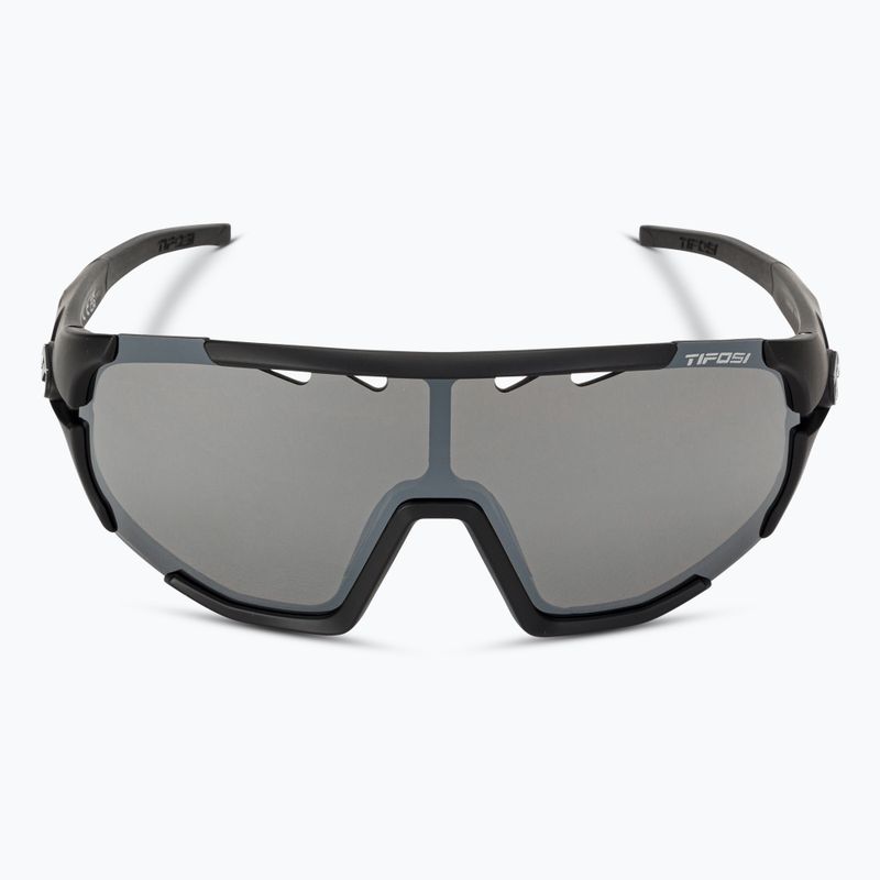 Okulary przeciwsłoneczne Tifosi Sledge matte black/smoke/ac red/clear 3