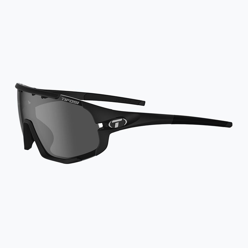 Okulary przeciwsłoneczne Tifosi Sledge matte black/smoke/ac red/clear 5