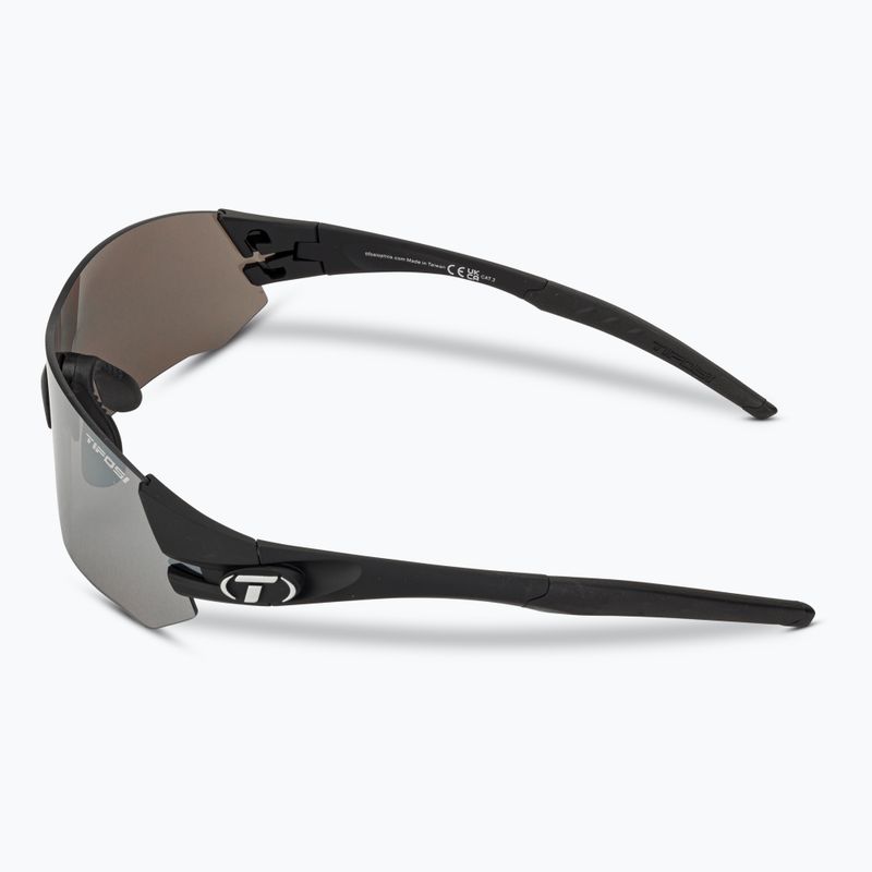 Okulary przeciwsłoneczne Tifosi Tsali matte black/smoke/ac red/clear 5
