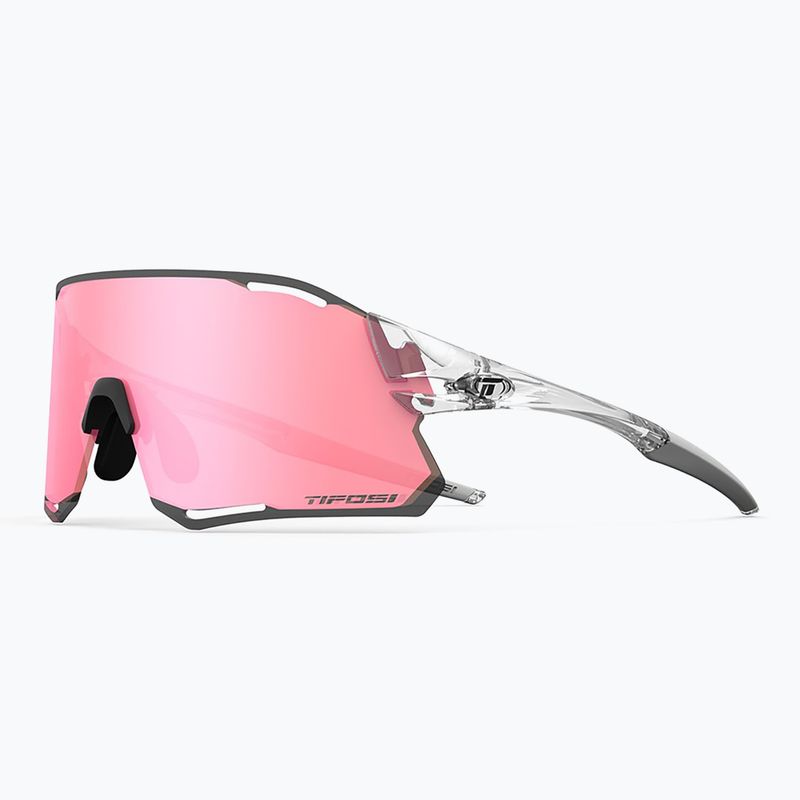 Okulary przeciwsłoneczne Tifosi Rail Race Clarion crystal clear/clarion rose/clear 9