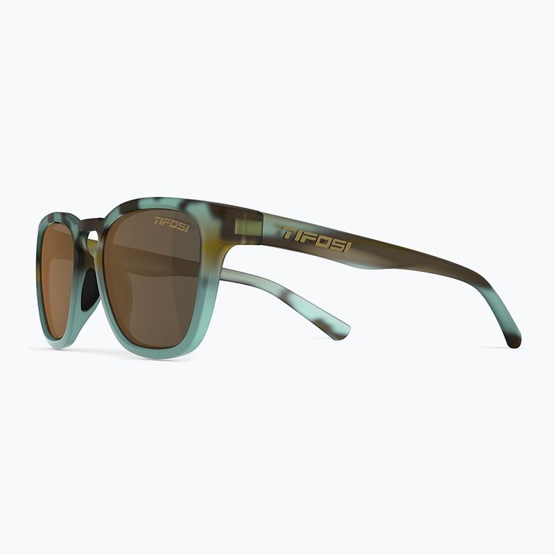 Okulary przeciwsłoneczne Tifosi Smirk Polarized matte blue tortoise/brown 3