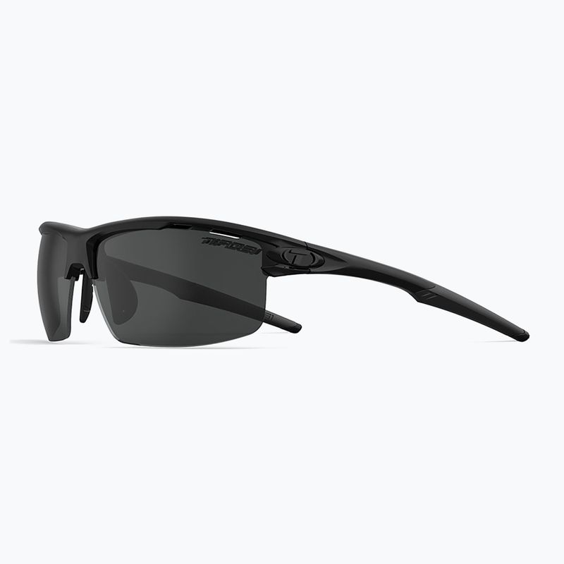 Okulary przeciwsłoneczne Tifosi Rivet blackout/smoke/ac red/clear 3