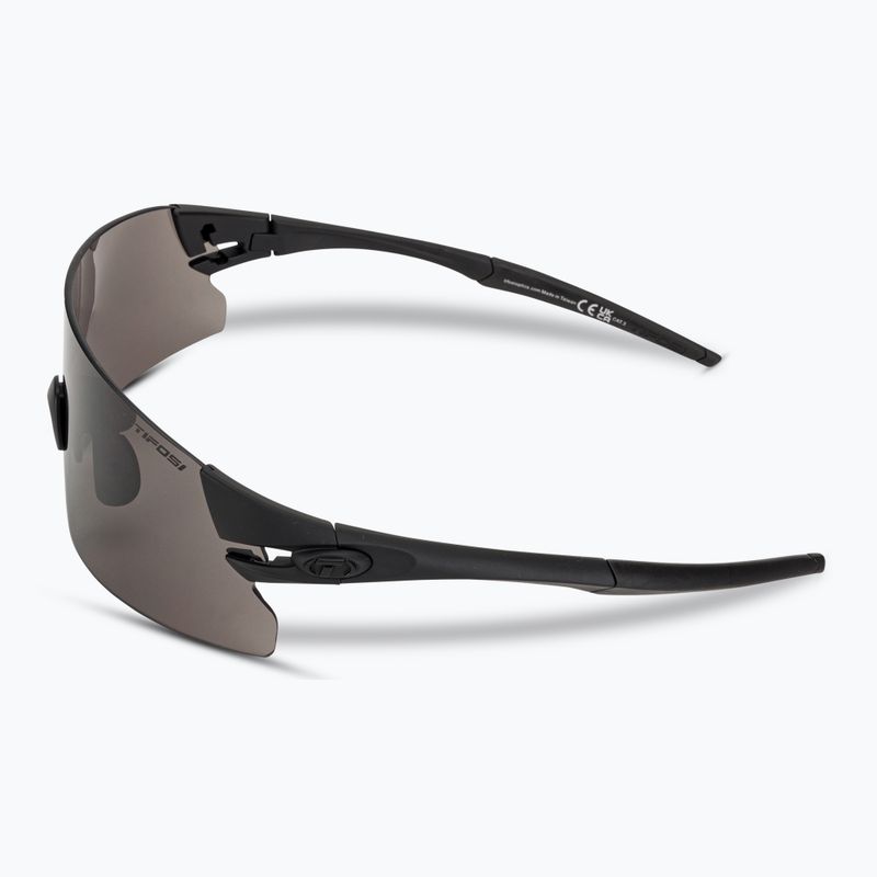Okulary przeciwsłoneczne Tifosi Rail XC blackout /smoke/ac red/clear 5