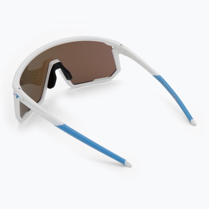 Okulary przeciwsłoneczne Tifosi Moab Clarion matte white/clarion blue/ac red/clear 2