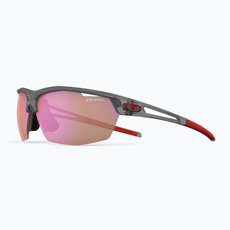 Okulary przeciwsłoneczne Tifosi Navar satin vapor/ac red 3