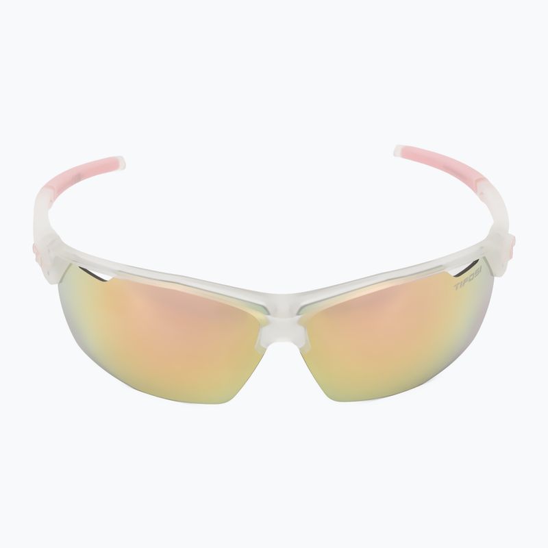 Okulary przeciwsłoneczne Tifosi Navar satin clear/pink mirror ar 3